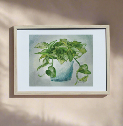 Fine Art Prints | Watercolor Plant Series