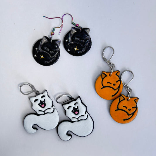 Polymer Clay | Halloween Cats