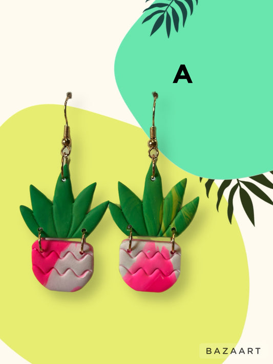 Polymer Clay | Potted Plants