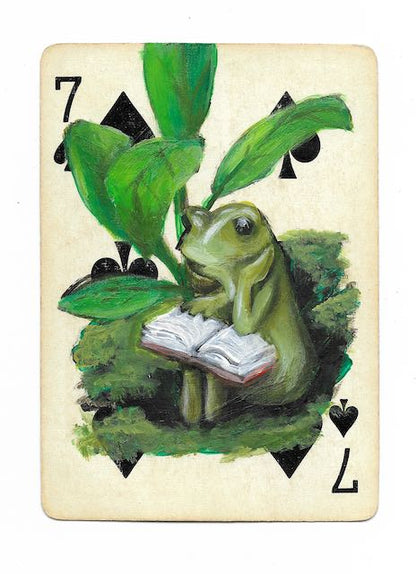 Playing Card Paintings | Fairy Garden
