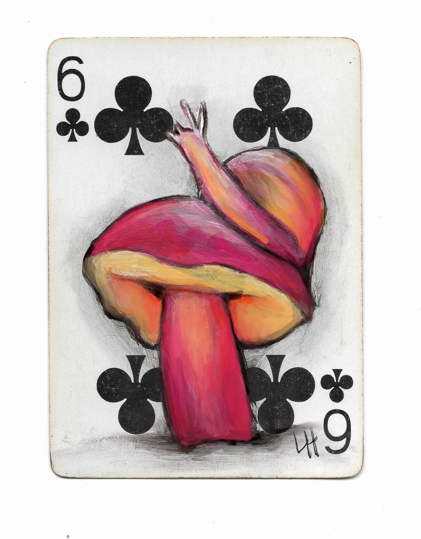 Playing Card Paintings | Fairy Garden
